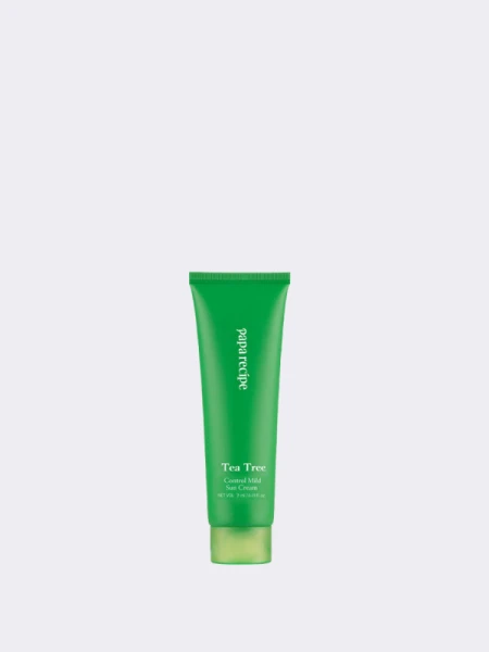 МИНИ Солнцезащитный крем с экстрактом чайного дерева Papa Recipe Tea Tree Control Mild Sun Cream SPF50+ PA++++ МИНИ Солнцезащитный крем с экстрактом чайного дерева Papa Recipe Tea Tree Control Mild Sun Cream SPF50+ PA++++