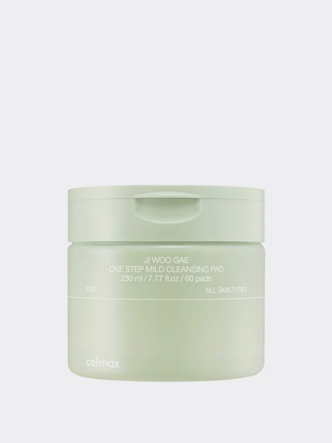 Гидрофильные пэды для снятия макияжа Celimax Ji Woo Gae One Step Mild Cleansing Pad