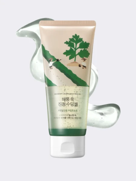 Успокаивающий гель с экстрактом полыни Round Lab Mugwort Calming Soothing Gel