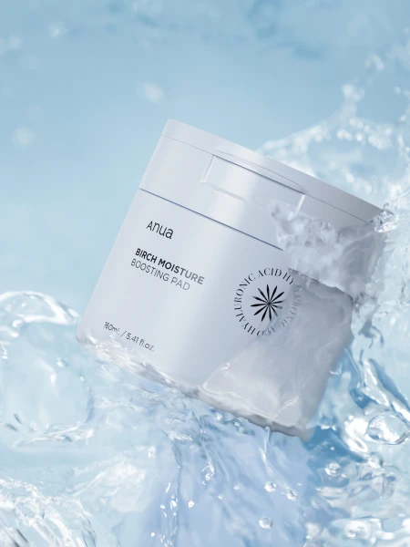 Увлажняющие тонер-пэды для лица с берёзовым соком ANUA Birch 70% Moisture Boosting Pad