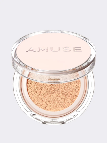 Тональный кушон с нейтральным финишем AMUSE Skin Tune Vegan Cover Cushion SPF 45 PA+++ 1.5 Neutral Tune Тональный кушон с нейтральным финишем AMUSE Skin Tune Vegan Cover Cushion SPF 45 PA+++ 1.5 Neutral Tune