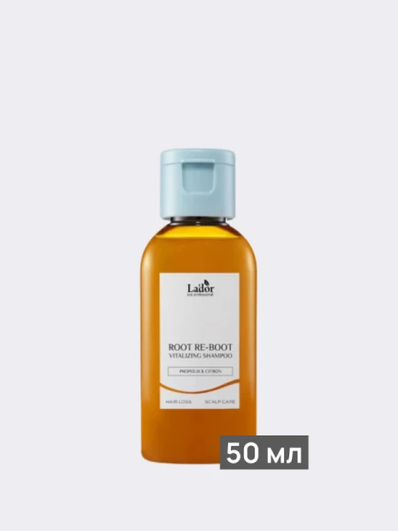 Питательный шампунь для волос с экстрактом цитрона и прополисом La’dor Root Re-Boot Vitalizing Shampoo Propolis & Citron