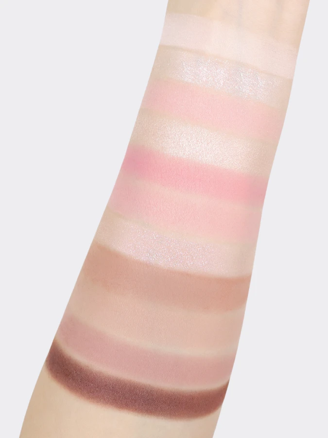 Палетка теней для век AMUSE Eye Color Palette 02 Cool Rose