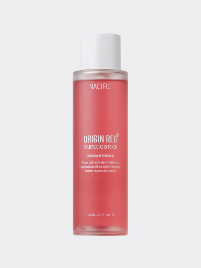 Противовоспалительный тонер с салициловой кислотой Nacific Origin Red Salicylic Acid Toner PH 5.5+-1