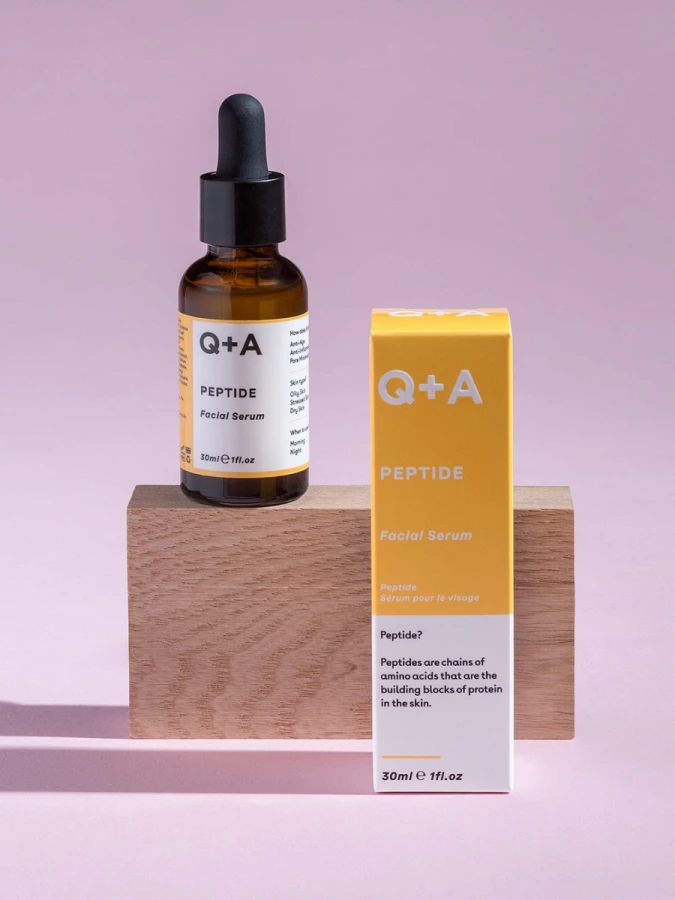 Разглаживающая пептидная сыворотка для лица Q+A Peptide Facial Serum Разглаживающая пептидная сыворотка для лица Q+A Peptide Facial Serum