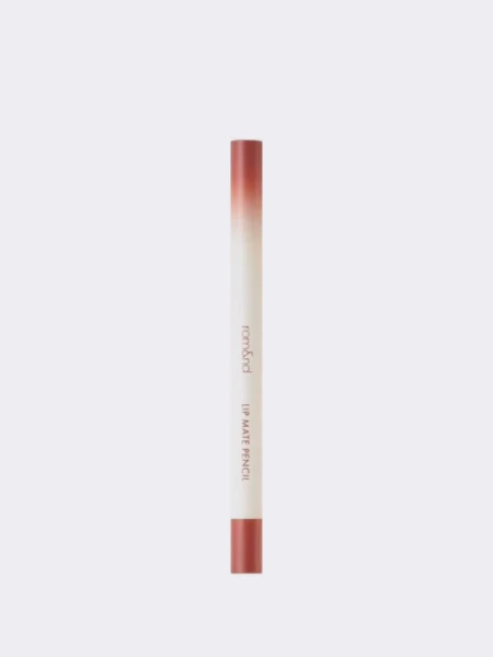 Матовый карандаш для губ в красном оттенке rom&nd Lip Mate Pencil 06 Under Chili