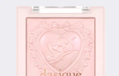 Сияющая пудра для лица в розовом оттенке Dasique Luxe Glow Highlighter #02 Pink Light