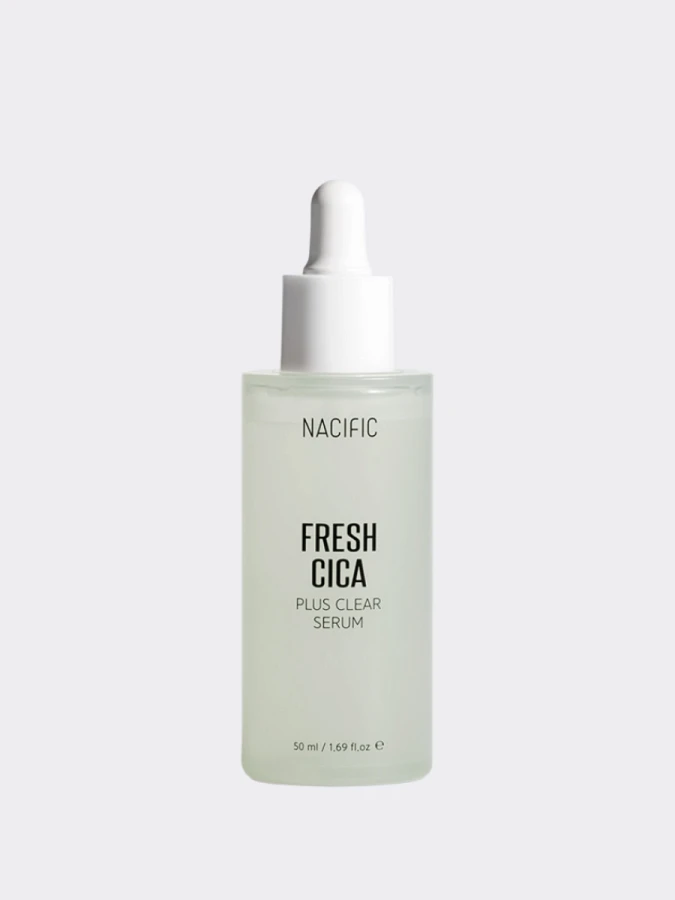 Успокаивающая сыворотка для лица с экстрактом центеллы Nacific Fresh Cica Plus Clear Serum