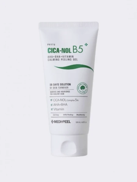 Пилинг-гель для лица с комплексом кислот MEDI-PEEL Phyto Cica-Nol B5 AHABHA Vitamin Calming Peeling Gel Пилинг-гель для лица с комплексом кислот MEDI-PEEL Phyto Cica-Nol B5 AHABHA Vitamin Calming Peeling Gel