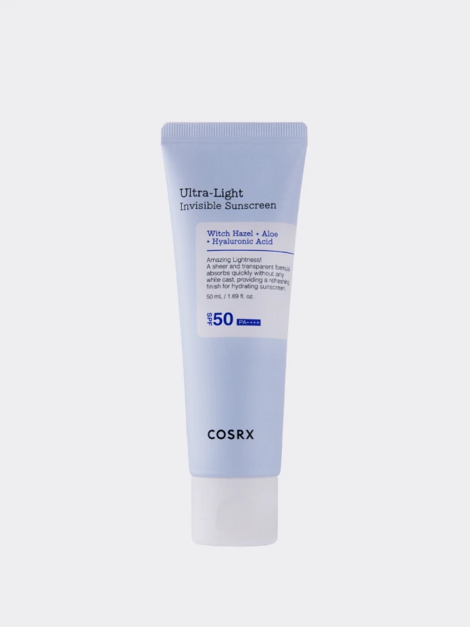 Ультралёгкий солнцезащитный крем с экстрактом алоэ COSRX Ultra-Light Invisible Sunscreen SPF50 PA++++