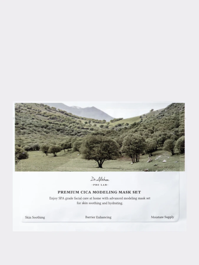 Успокаивающая альгинатная маска с экстрактом центеллы Dr.Althea Premium Cica Modeling Mask
