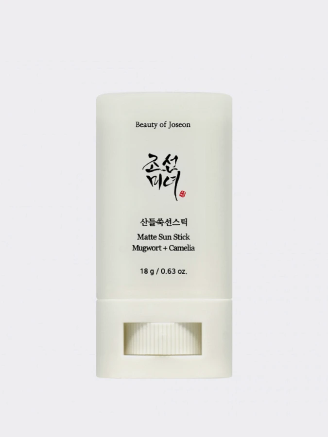 Солнцезащитный стик с экстрактом полыни Beauty of Joseon Matte Sun Stick Mugwort + Camelia SPF 50+ PA++++