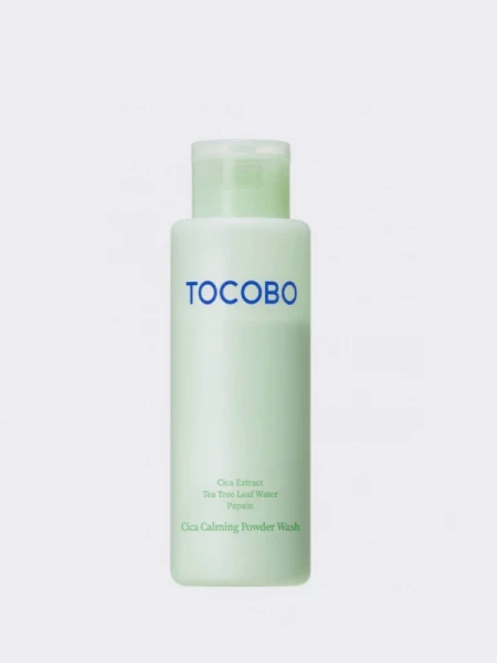 Успокаивающая энзимная пудра с экстрактом центеллы TOCOBO Cica Calming Powder Wash Успокаивающая энзимная пудра с экстрактом центеллы TOCOBO Cica Calming Powder Wash