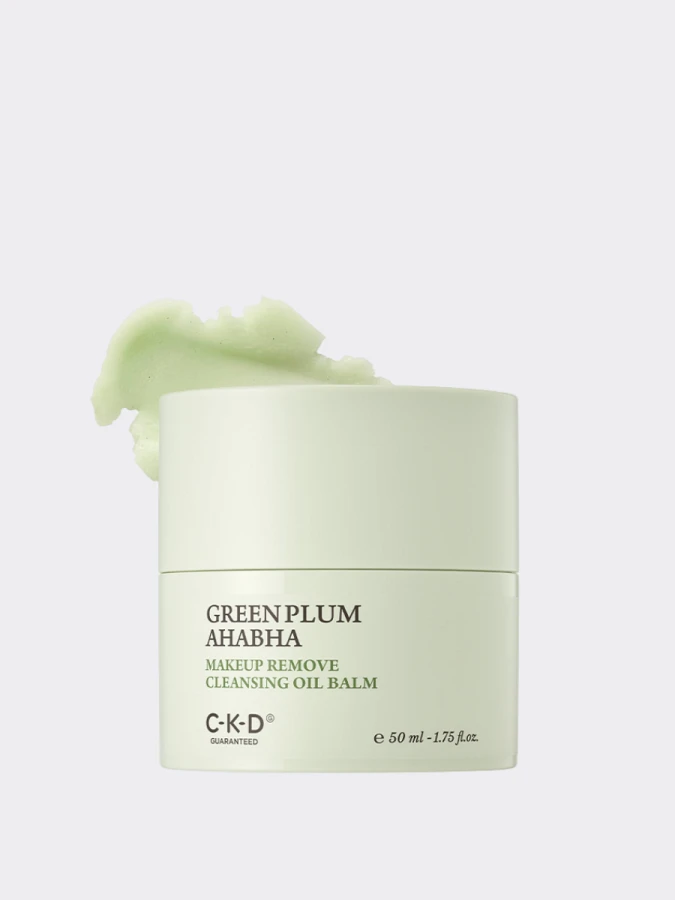 Очищающий гидрофильный бальзам с экстрактом сливы и кислотами CKD Greenplum АНА ВНА Cleansing Oil Balm