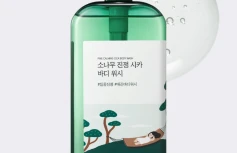 Успокаивающий гель для душа с экстрактом сосны и центеллы Round Lab Pine Calming Cica Body Wash