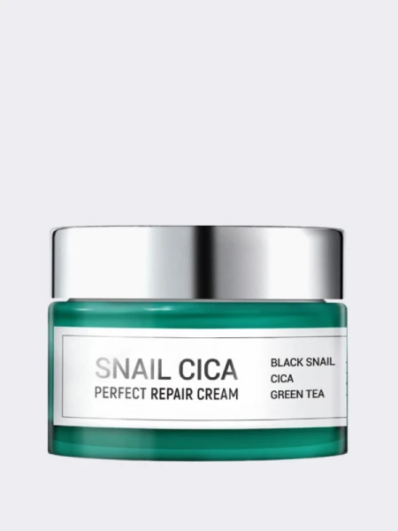 Восстанавливающий крем для лица с муцином улитки и центеллой ESTHETIC HOUSE Snail Cica Perfect Repair Cream Восстанавливающий крем для лица с муцином улитки и центеллой ESTHETIC HOUSE Snail Cica Perfect Repair Cream