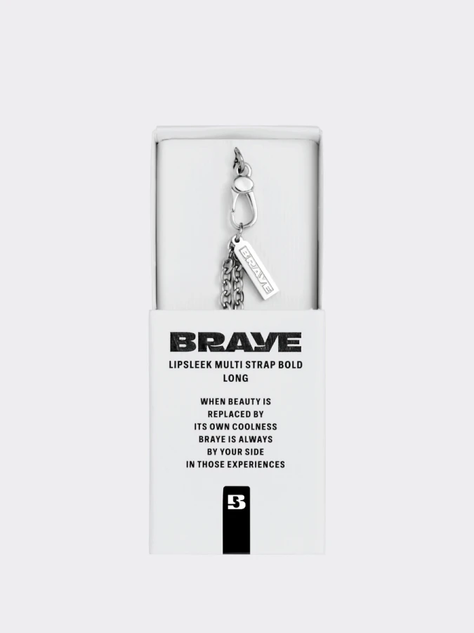 Утолщённая длинная цепочка для бальзама-слайдера BRAYE Multi Strap Bold Long