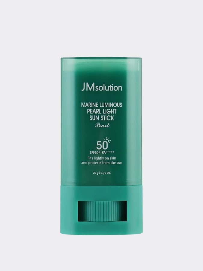 Солнцезащитный стик с морскими минералами JMsolution Marine Luminous Pearl Sun Stick SPF50+ РА ++++