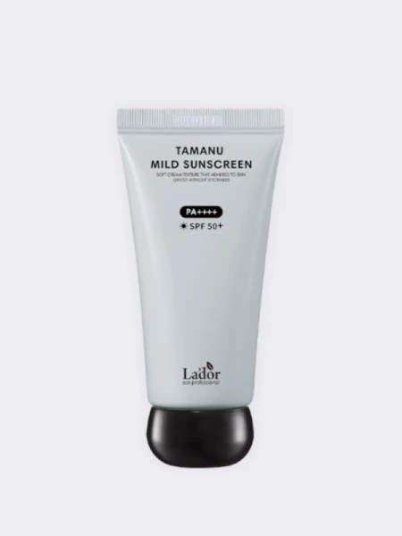 Мягкий солнцезащитный крем с маслом таману La’dor Tamanu Mild Sunscreen SPF 50+ PA++++ Мягкий солнцезащитный крем с маслом таману La’dor Tamanu Mild Sunscreen SPF 50+ PA++++