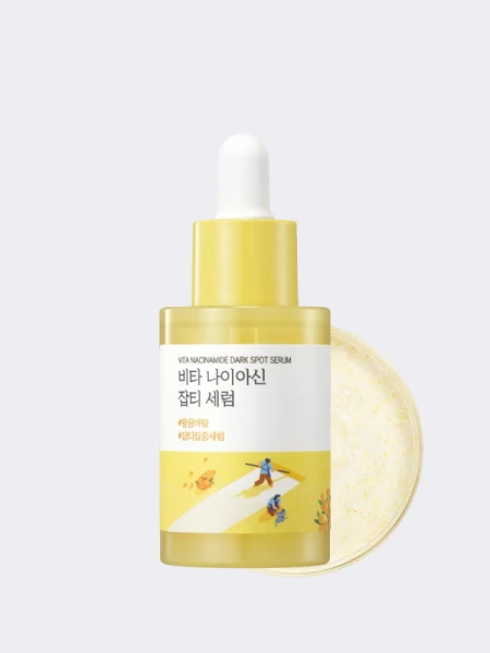Осветляющая сыворотка с ниацинамидом Round Lab Vita Niacinamide Dark Spot Serum