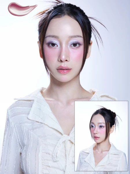 Тающий глянцевый блеск для губ Huemi Melting Glaze Lip Gloss #02 Veiled Mauve