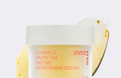 Осветляющий крем для лица с витамином С и энзимами innisfree Vita C Green Tea Brightening Cream