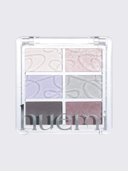 Палетка теней для век Huemi Spot-On Pigment Eye Palette #01 Dusk