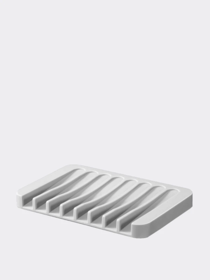 Силиконовая подставка для твёрдого мыла Aromatica Silicone Soap Tray