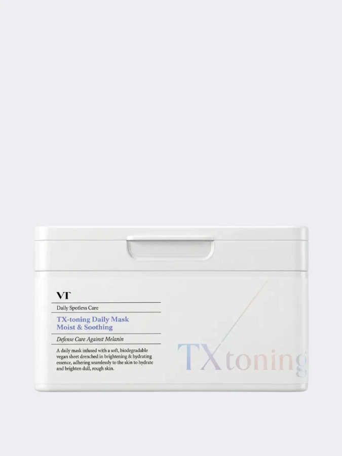 Осветляющие маски с транексамовой кислотой VT TX-Toning Daily Mask
