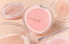 Нежные сухие румяна Dasique Soft Blur Cheek #04 Pink Ribbon