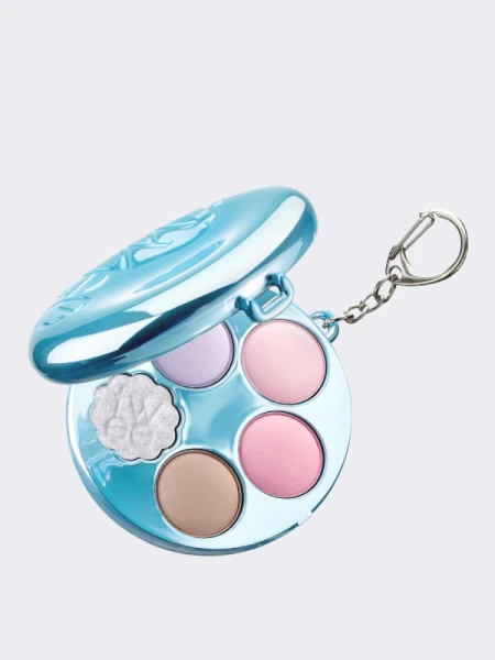 Компактная палетка теней в формате брелка fwee Pocket Eye Palette EP01 Candy Floss