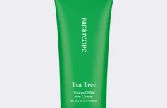 Солнцезащитный крем с экстрактом чайного дерева Papa Recipe Tea Tree Control Mild Sun Cream SPF50+ PA++++