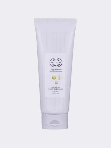 Очищающая пенка для умывания с бифидобактериями Juice To Cleanse Biome AC Foam Cleanser Очищающая пенка для умывания с бифидобактериями Juice To Cleanse Biome AC Foam Cleanser