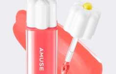 Глянцевый пигмент для губ AMUSE Dew Tint 01 La Vie En Coral