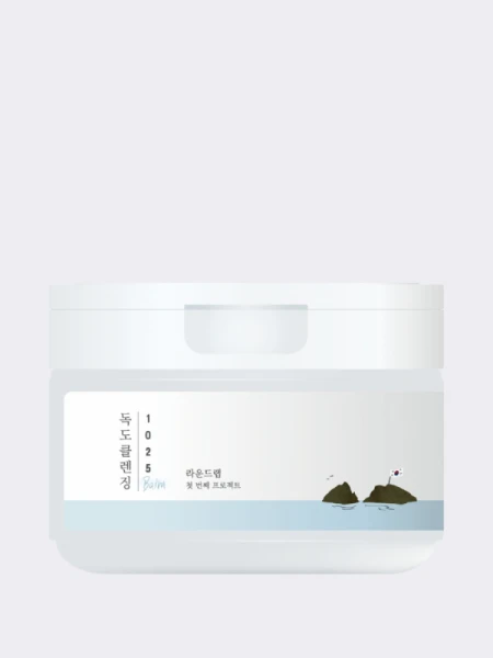 Очищающий гидрофильный бальзам с морской водой Round Lab 1025 Dokdo Cleansing Balm Очищающий гидрофильный бальзам с морской водой Round Lab 1025 Dokdo Cleansing Balm