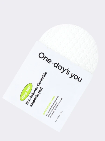 Укрепляющие ампульные тонер-пэды с керамидами TRAVEL One-Day's You Help Me Eco-Intense Ceramide Ampoule Pad Укрепляющие ампульные тонер-пэды с керамидами TRAVEL One-Day's You Help Me Eco-Intense Ceramide Ampoule Pad