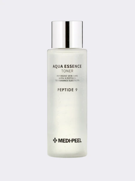 Увлажняющий тонер-эссенция с пептидами и гиалуроновой кислотой MEDI-PEEL Peptide 9 Aqua Essence Toner Увлажняющий тонер-эссенция с пептидами и гиалуроновой кислотой MEDI-PEEL Peptide 9 Aqua Essence Toner