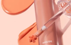 Кремовые румяна в персиковом оттенке AMUSE Soft Cream Cheek 03 Peach Tan