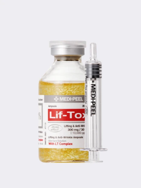 Ампульная лифтинг сыворотка с золотом и прополисом MEDI-PEEL Lif-Tox Ampoule Ампульная лифтинг сыворотка с золотом и прополисом MEDI-PEEL Lif-Tox Ampoule
