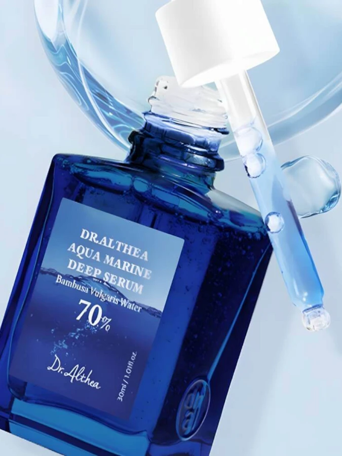 Увлажняющая сыворотка с бамбуковой водой и ПДРН Dr.Althea Aqua Marine Deep Serum