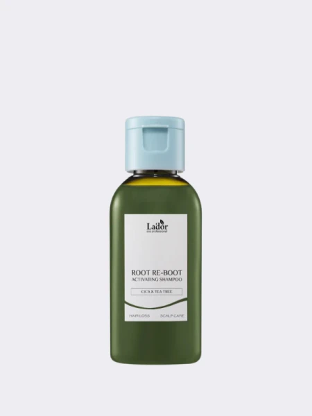 Освежающий шампунь для волос TRAVEL La’dor Root Re-Boot Activating Shampoo Cica & Tea Tree Освежающий шампунь для волос TRAVEL La’dor Root Re-Boot Activating Shampoo Cica & Tea Tree