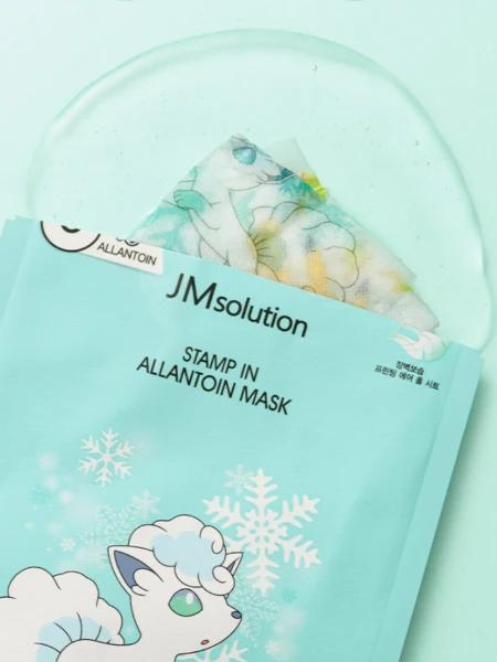 Питательная тканевая маска с аллантоином JMSolution Stamp In Allantoin Mask Питательная тканевая маска с аллантоином JMSolution Stamp In Allantoin Mask