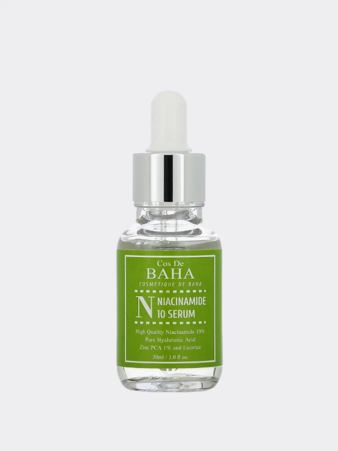 Противовоспалительная себорегулирующая  сыворотка Cos De BAHA Niacinamide 10 serum N