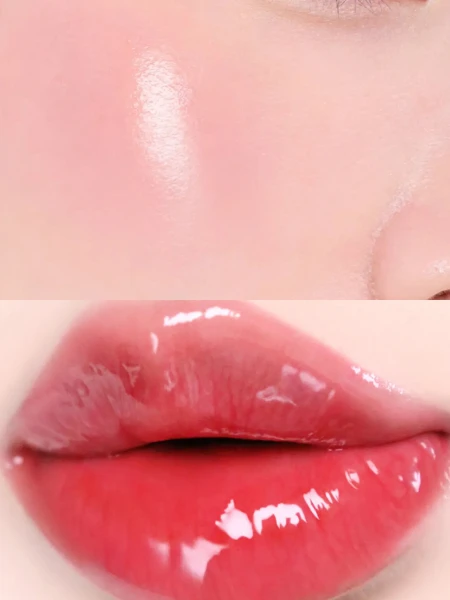 Набор: Оттеночное желе для губ и щёк + брелок fwee Lip&Cheek Glowy Jelly Pot JR01 Squeezed Keyring Set