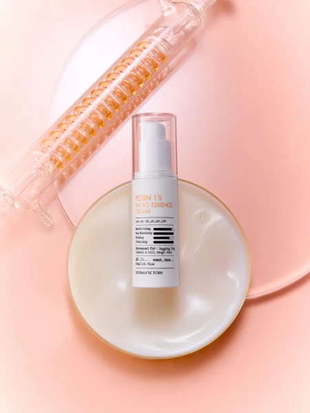 Восстанавливающая крем-эссенция для лица с ПДРН Derma Factory PDRN 1% Micro Essence Cream