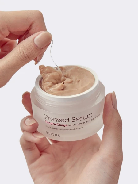 Антивозрастная спрессованная сыворотка-крем Blithe Pressed Serum Tundra Chaga Антивозрастная спрессованная сыворотка-крем Blithe Pressed Serum Tundra Chaga