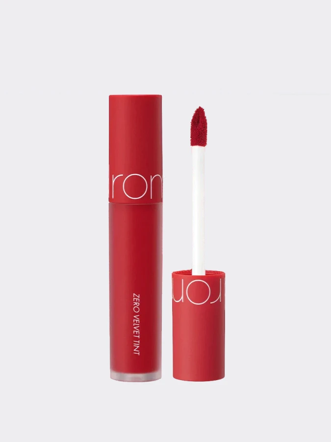 Вельветовый тинт с матовым финишем в красно-оранжевом оттенке rom&nd Zero Velvet Tint 12 Anne Shirley
