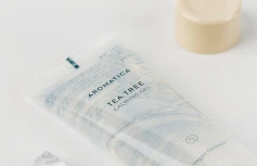 МИНИ Противовоспалительный гель для лица и тела с чайным деревом AROMATICA Tea Tree Calming Gel