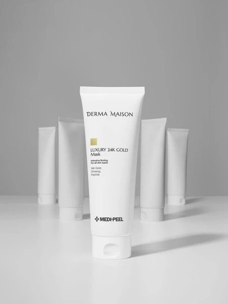 Премиум лифтинг-маска с золотом MEDI-PEEL Derma Maison Luxury 24K Gold Mask