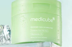 Успокаивающие тонер-пэды с экстрактом центеллы и чайного дерева Medicube Exosome Cica Calming Pad